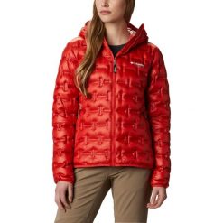 Kurtka Sportowa Puchowa Columbia Alpine Crux Down. Czerwone kurtki sportowe damskie Columbia, xs, bez wzorów, z puchu, bez kaptura. Za 518.99 zł.
