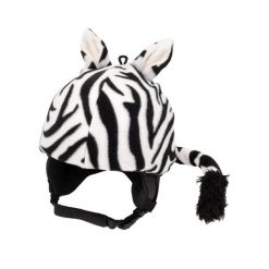 Czapka / nakładka na kask narciarski ZEBRA. Czapki damskie Casco, na zimę, bez wzorów. Za 25.00 zł.