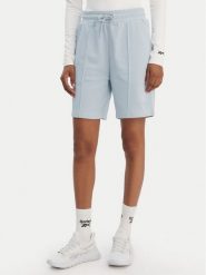 Reebok Szorty sportowe Sasha RK25510CCW Błękitny Regular Fit. Niebieskie spodenki sportowe damskie Reebok, m, bez wzorów, z syntetyku. Za 139.99 zł.