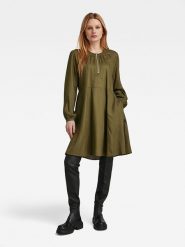 G-Star Sukienka w kolorze khaki rozmiar: M. Brązowe sukienki damskie G-Star, bez wzorów, z lyocellu, retro, bez ramiączek. Za 283.08 zł.