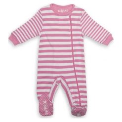 Pajacyk Sachet Pink Stripe 3-6m. Różowe śpiochy niemowlęce Juddlies. Za 48.17 zł.