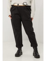 Curvy Lady Spodnie w kolorze czarnym rozmiar: 40/42. Czarne spodnie materiałowe damskie Curvy Lady, bez wzorów, z bawełny. Za 104.95 zł.