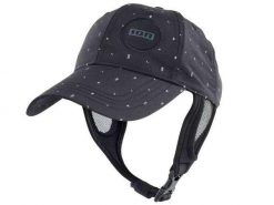 Czapka z daszkiem ION Surf Cap Black. Czarne czapki z daszkiem damskie ION, bez wzorów, z materiału. Za 129.00 zł.