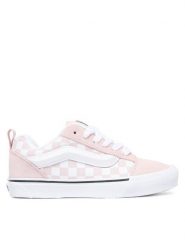 Vans Tenisówki Knu Skool VN000D2TGSF1 Różowy jasny. Czerwone trampki dziewczęce Vans, bez wzorów, ze skóry, bez zapięcia. Za 339.99 zł.