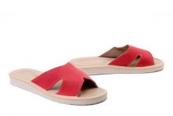 METEOR 118 Boho różowy, kapcie damskie. Czerwone kapcie damskie Meteor. Za 44.99 zł.