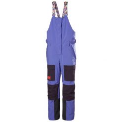 Damskie spodnie narciarskie cargo na szelkach Helly Hansen Switch. Fioletowe spodnie sportowe damskie Helly Hansen, na zimę, bez wzorów, narciarskie. Za 1,028.50 zł.