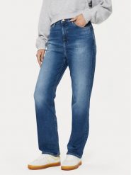 Tommy Jeans Jeansy Julie DW0DW17614 Granatowy Straight Fit. Niebieskie jeansy damskie Tommy Jeans. Za 329.99 zł.