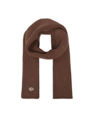 Guess Szalik AW5639 POL03 Brązowy. Brązowe szaliki damskie Guess, z aplikacjami. Za 234.99 zł.