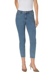 Heine Dżinsy - Skinny fit - w kolorze niebieskim rozmiar: 36. Niebieskie jeansy damskie Heine. Za 65.85 zł.