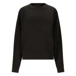 Bluza damska Athlecia Crecy. Czarne bluzy damskie Athlecia, bez wzorów, bez kaptura. Za 161.50 zł.