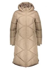 JDY Płaszcz zimowy "Vista" wkolorze jasnobrązowym rozmiar: M. Brązowe płaszcze damskie JDY, na zimę, m, bez wzorów, z puchu, bez kaptura. Za 207.39 zł.