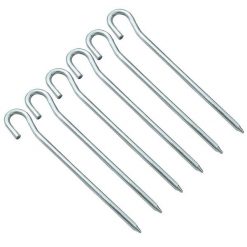 Szpilki namiotowe Alu High Peak 6szt 42227. Szare szpilki damskie High Peak, bez wzorów, bez obcasa, na szpilce, bez zapięcia. Za 41.00 zł.