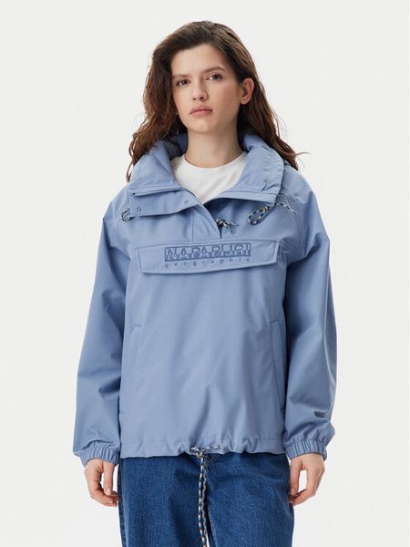 Napapijri Kurtka anorak Rainforest Dune W NP0A4IKZB2S1 Niebieski Regular Fit. Niebieskie kurtki damskie Napapijri, m, bez wzorów, z syntetyku, bez kaptura. Za 589.99 zł.