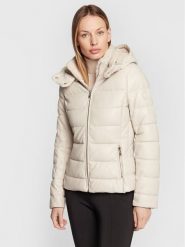 Morgan Kurtka przejściowa 212-GKELY Écru Regular Fit. Kurtki damskie Morgan, bez wzorów, ze skóry, bez kaptura. Za 549.99 zł.