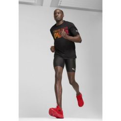 Buty do biegania unisex Retaliate 3 PUMA For All Time Red Black. Czarne obuwie sportowe damskie Puma, bez zapięcia, do biegania. Za 259.99 zł.