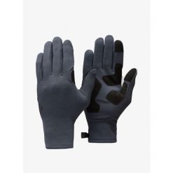 Rękawiczki wełniane Black Diamond Heavyweight Wool Liners. Szare rękawiczki damskie Black Diamond, bez wzorów, z wełny. Za 159.99 zł.