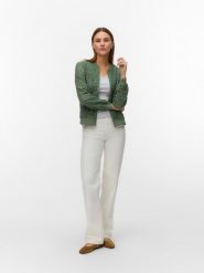 Vero Moda Kurtka w kolorze zielonym rozmiar: S. Zielone kurtki damskie Vero Moda, s, bez wzorów, z bawełny, bez kaptura. Za 131.12 zł.