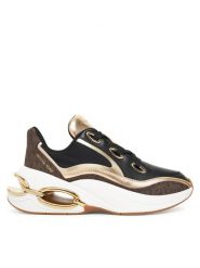 MICHAEL Michael Kors Sneakersy Toni 43T5TRFS2B Brązowy. Brązowe obuwie sportowe damskie MICHAEL Michael Kors, z materiału, bez zapięcia. Za 849.99 zł.