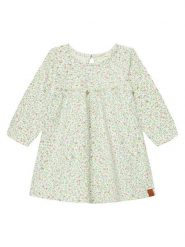 United Colors Of Benetton Sukienka codzienna 3OBQAV00H Beżowy Regular Fit. Brązowe sukienki dziewczęce United Colors Of Benetton, bez wzorów, z bawełny, bez ramiączek, proste. Za 99.99 zł.