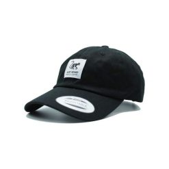 Czapka z daszkiem –bawełniana –bez struktury /dla dorosłych (czarna). Czarne czapki z daszkiem damskie SURF MONKEY, bez wzorów, z bawełny. Za 179.95 zł.