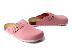 DR. BRINKMANN 600131-42 rosa, klapki damskie. Czerwone klapki damskie Dr. Brinkmann, bez wzorów, ze skóry, bez obcasa, bez zapięcia. Za 284.90 zł.