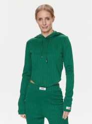 Guess Bluza Anneka V4RQ03 KC2U2 Zielony Regular Fit. Zielone bluzy damskie Guess, m, z aplikacjami, z syntetyku, bez kaptura. Za 339.99 zł.