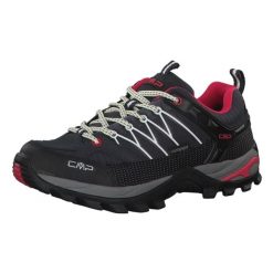 Buty trekkingowe damskie CMP Rigel Low. Czarne obuwie trekkingowe damskie CMP, bez zapięcia. Za 349.99 zł.