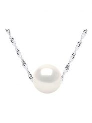 Pearl Addict Srebrny naszyjnik z perłą - dł. 42 cm rozmiar: onesize. Białe naszyjniki damskie Pearl Addict, z perłą, srebrne. Za 171.68 zł.