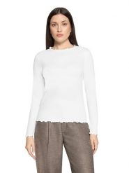 CARTOON Koszulka w kolorze białym rozmiar: 44. Białe bluzki damskie Cartoon, bez wzorów, bez kołnierzyka, bez ramiączek. Za 69.99 zł.