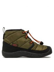 Keen Śniegowce Howser II Waterproof Chukka 1029426 Zielony. Zielone buty zimowe chłopięce Keen, z materiału, bez zapięcia. Za 299.99 zł.