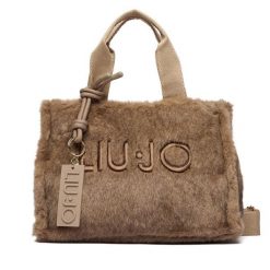 Torebka Liu Jo. Brązowe shopper bag Liu Jo, bez dodatków. Za 469.99 zł.