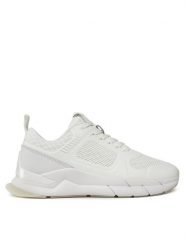 Calvin Klein Sneakersy Lace Up Runner - Caged HW0HW01996 Biały. Białe obuwie sportowe damskie Calvin Klein, z meshu, bez zapięcia. Za 459.99 zł.