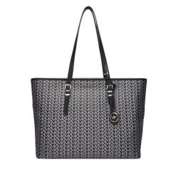 Torebka MICHAEL Michael Kors. Czarne shopper bag MICHAEL Michael Kors, bez wzorów, bez dodatków. Za 809.99 zł.