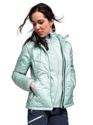 Schöffel Kurtka hybrydowa "Stams" w kolorze turkusowym rozmiar: 40. Niebieskie kurtki sportowe damskie Schöffel, s, bez wzorów, z materiału, bez kaptura. Za 514.95 zł.