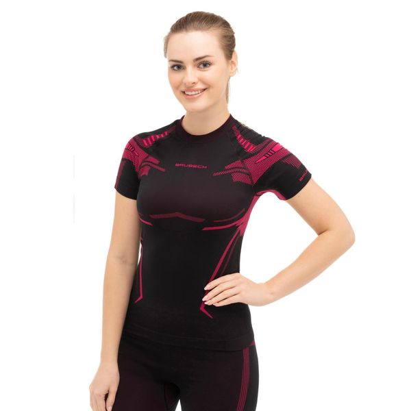 Koszulka termoaktywna Damska Brubeck DRY. Czarne koszulki damskie Brubeck, xl, bez wzorów, z poliamidu, bez kołnierzyka, bez ramiączek. Za 129.99 zł.