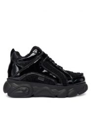 Buffalo Sneakersy Cld Corin Warm 1636532 Czarny. Czarne obuwie sportowe damskie Buffalo, ze skóry, bez zapięcia. Za 379.99 zł.