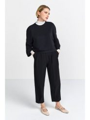 Rich & Royal Bluza w kolorze czarnym rozmiar: M. Czarne bluzy damskie Rich & Royal, m, bez wzorów, bez kaptura. Za 264.95 zł.