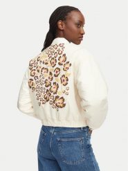Adidas Kurtka bomber X Farm Rio Bomber KR0283 Kremowy Regular Fit. Białe kurtki damskie Adidas, m, bez wzorów, z syntetyku, bez kaptura. Za 529.99 zł.