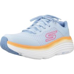 Buty SKECHERS MAX CUSHIONING ENDEA Niebieski. Niebieskie obuwie sportowe damskie Skechers, bez zapięcia, trekkingowe, Skechers Sport. Za 364.60 zł.