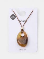 Naszyjnik z zawieszką - wielobarwny. Naszyjniki damskie Sinsay. Za 12.99 zł.