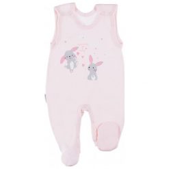 Ewa Klucze Śpioszki Dziewczęce Family Króliczki 86 Różowe. Czerwone śpiochy niemowlęce Ewa Klucze, z nadrukiem, z bawełny. Za 35.00 zł.