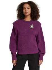 Scotch & Soda Sweter w kolorze fioletowym rozmiar: S. Różowe swetry klasyczne damskie Scotch & Soda, s, bez kołnierzyka. Za 237.73 zł.