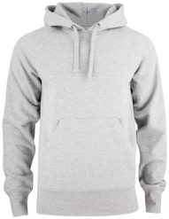 Clique bluza z kapturem Helix unisex z mieszanki bawełny – grey melange. Szare bluzy damskie CLIQUE, s, bez wzorów, z bawełny, z kapturem. Za 307.40 zł.