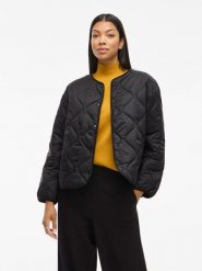 Vila Kurtka pikowana "Vidune" w kolorze czarnym rozmiar: 42. Czarne kurtki damskie Vila, bez wzorów, bez kaptura. Za 165.99 zł.