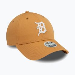 Czapka z daszkiem New Era League Essential 9Forty Detroit Tigers. Brązowe czapki z daszkiem damskie New Era, bez wzorów. Za 109.99 zł.