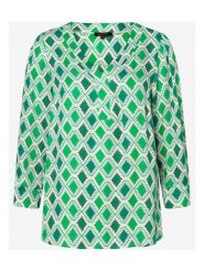 More & More Bluzka w kolorze zielono-białym rozmiar: 38. Zielone bluzki damskie More & More, s, bez wzorów, z wiskozy, klasyczne, bez kołnierzyka, bez ramiączek. Za 144.24 zł.
