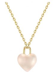 Glanzstücke München Pozłacany naszyjnik z zawieszką - dł. 40 cm rozmiar: onesize. Czerwone naszyjniki damskie Glanzstücke München, z kwarcem, pozłacane. Za 140.53 zł.