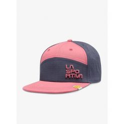 Czapka z daszkiem La Sportiva Traverse Trucker. Czerwone czapki z daszkiem damskie La Sportiva, bez wzorów. Za 151.99 zł.
