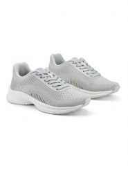 Inselhauptstadt Sneakersy w kolorze szarym rozmiar: 40. Szare obuwie sportowe damskie Inselhauptstadt, z materiału, bez zapięcia. Za 86.99 zł.