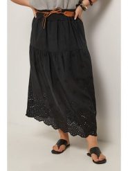 Curvy Lady Spódnica w kolorze czarnym rozmiar: 44/46. Czarne spódnice damskie Curvy Lady, na co dzień, bez wzorów, ze skóry, klasyczne, maxi. Za 105.14 zł.